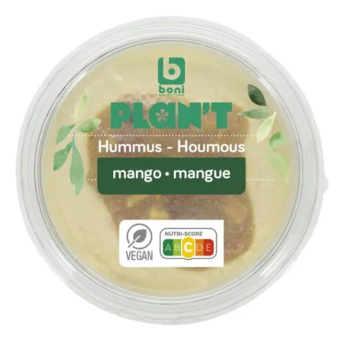 BONI PLAN'T mangue houmous 175g