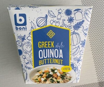 Image descriptive de Greek style Quinoa Butternut Feta