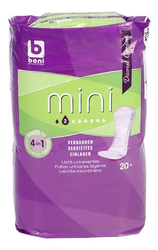 BONI serviettes incontinence mini 20pc