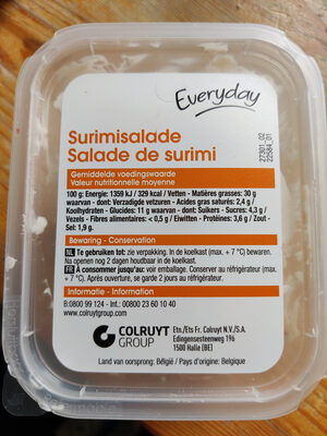 salade de surimi