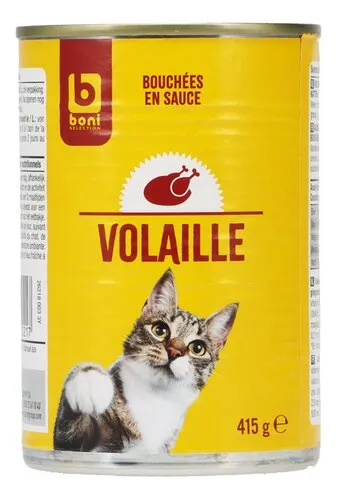 BONI volaille sauce chats adultes 415g