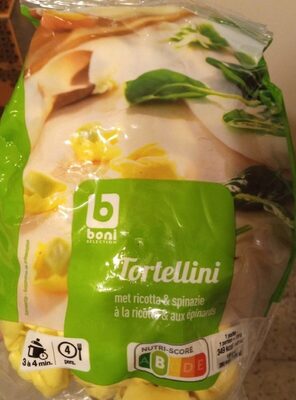 Image descriptive de Tortellini a la ricotta aux épinards