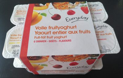 Image descriptive de Yaourt entier aux fruits