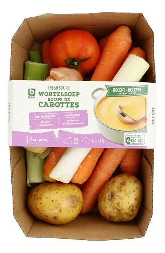 BONI Freshbox Soupe carottes 3-4p 1,8kg
