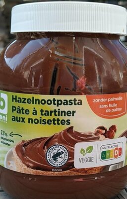 Image descriptive de Pâte à tartiner aux noisettes