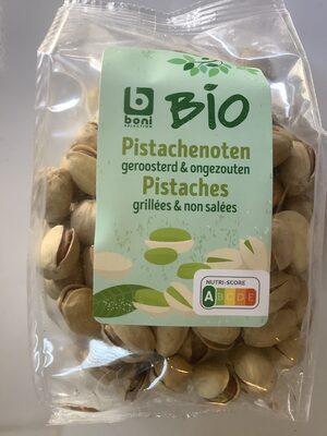 Pistaches grillées et non salées