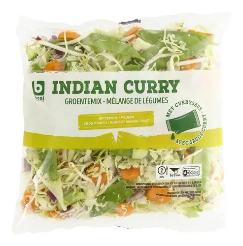 BONI Wok lég. curry indien + sauce 400g
