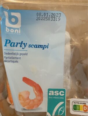 Image descriptive de Party scampis