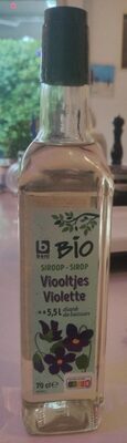 Image descriptive de Bio sirop violette