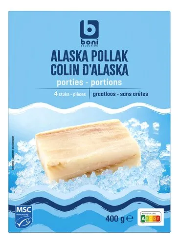 BONI Alaska Pollak Port 4x100g