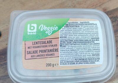 Image descriptive de Salade printanière aux lanières veganes