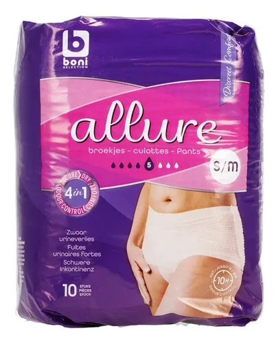BONI inco allure discr.pants S&M 10pc