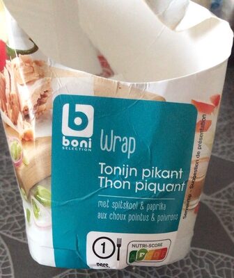 Wrap thon piquant