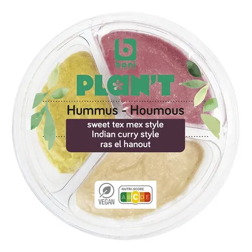 BONI houmous trio cuisine du monde 210g