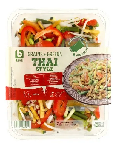 BONI Légumes et céréales Thai 750g