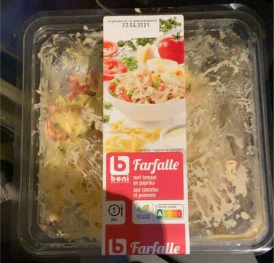 Image descriptive de Farfalle