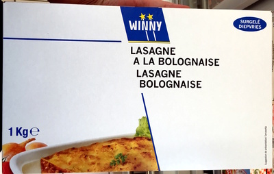 Winny,Bloc cvba,Groupe Louis Delhaize Lasagne à la Bolognaise, Surgelé