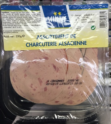 Assortiment de charcuterie Alsacienne