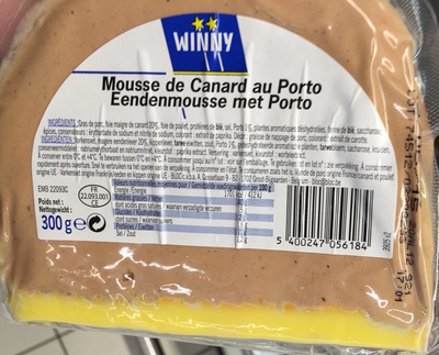 Image descriptive de Mousse de Canard au Porto