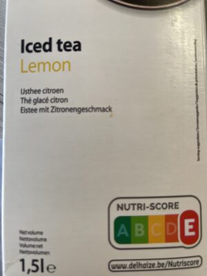 Image descriptive de Ice Tea Citron