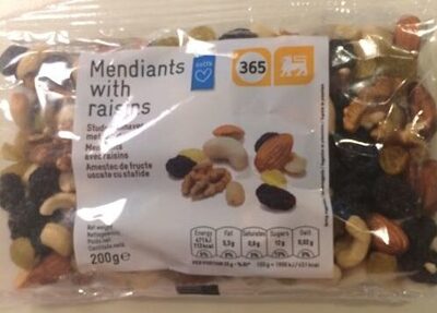 Mendiants With Raisins