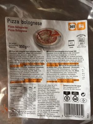 Pizza Bolognese