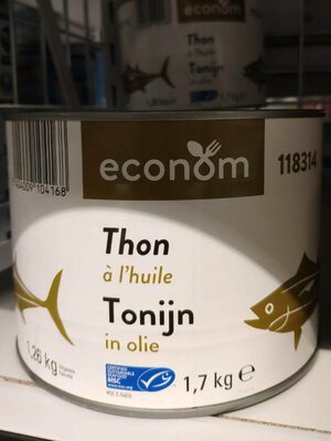 Image descriptive de Thon a lhuile