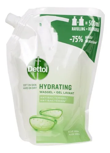 DETTOL savon main refill hydrat. 500ml