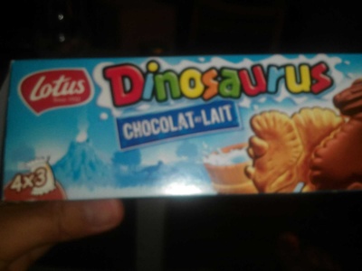 Dinosaurus chocolat au lait