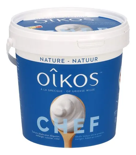 OIKOS Oikos yaourt entier Nature 900g