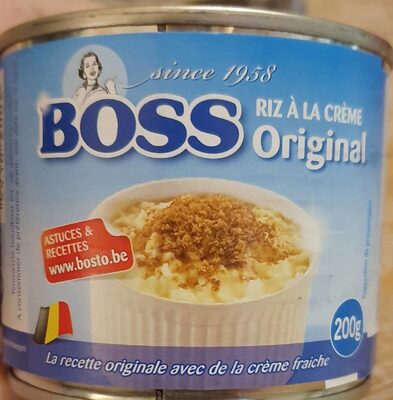 Boss Riz à La Crème Original