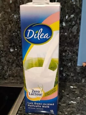 Dilea Lait demi-écrémé sans lactose