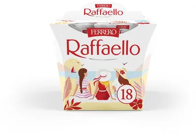Coffret de Pralines RAFFAELLO Noix de Coco Amande x18 - 180g