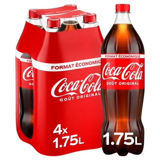 COCA-COLA Boisson gazeuse aux extraits végétaux goût original