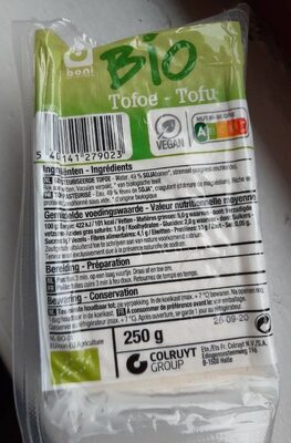 Image descriptive de Tofu