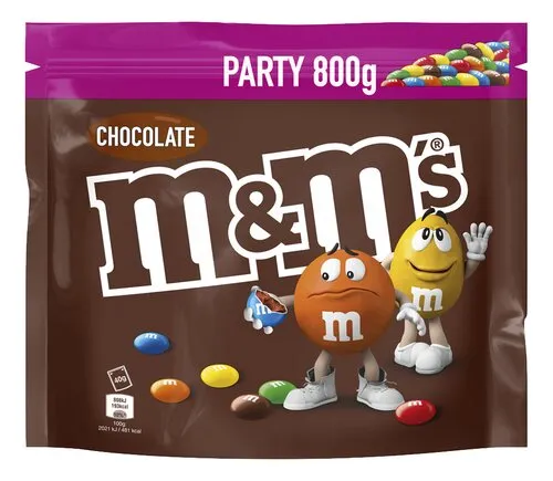 M en M\'s Chocolate