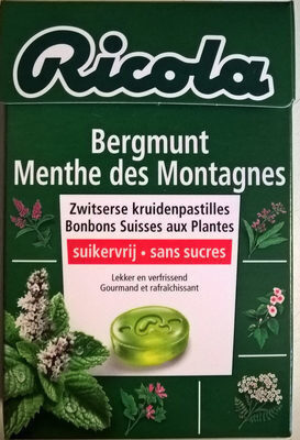 Image descriptive de Ricola Menthe des Montagnes