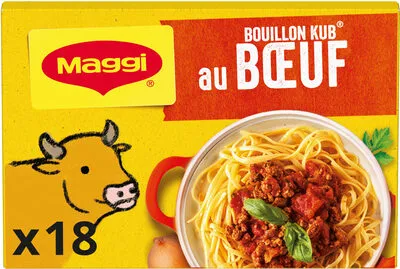 NESTLE MAGGI KUB Bouillon de Bœuf 180g - 18 tablettes