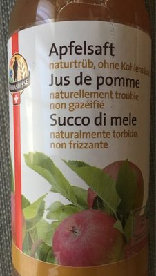 Jus de pomme non gazéifié