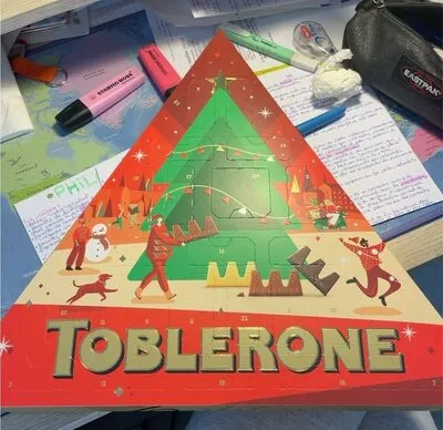 Calendrier de l’avent toblerone