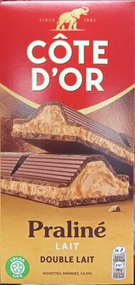 Lait Praliné Double Lait Côte d'Or