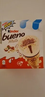 Bueno cornet de glace Blanc pack de 4