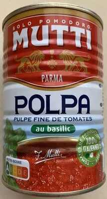 Pulpe fine de tomates au basilic