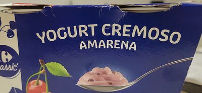 Yogurt cremoso all'amarena