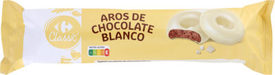 Carrefour, Carrefour classic Aros de chocolate blanco