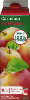 Image descriptive de Manzana100Zumoexprimido