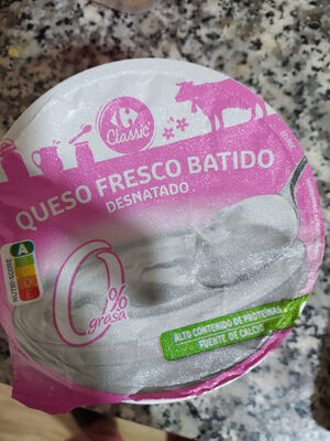 Image descriptive de Queso Fresco Batido 0% M.G.