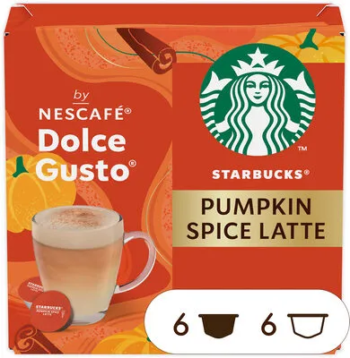 STARBUCKS By DOLCE GUSTO Pumpkin spice latte 12 capsules
