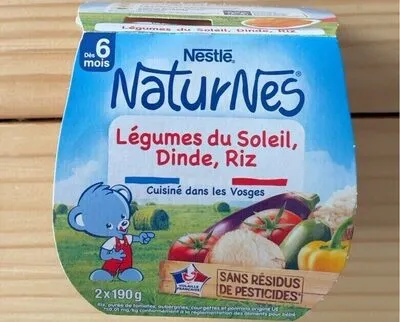 Légumes du soleil riz dinde