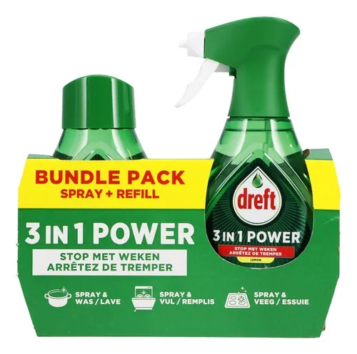 Dreft 3in1 power spray bundle pack citroen